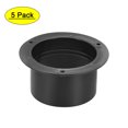 thumbnail image 1 of Unique Bargains Plastique 2.95inch Diamètre Rond Raccord de Conduit de Bride 5 Pack, 1 of 4