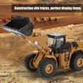 thumbnail image 4 of 1/50 Scale Alloy Construction Bulldozer Toys, Metal Construction Vehicles Loader Machine Model Toy for Kids 6+, 4 of 6