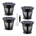 thumbnail image 2 of 4 Pieces Reusable Refillable Coffee for Accessories Coffee Maker Parts, 2 of 9