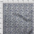 thumbnail image 2 of oneOone Polyester Lycra Fabric Leaves & Floral Block Fabric Prints By Yard 56 Inch Wide, 2 of 4