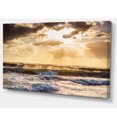 thumbnail image 2 of Sunrise and Roaring Blue Sea Waves, 2 of 3