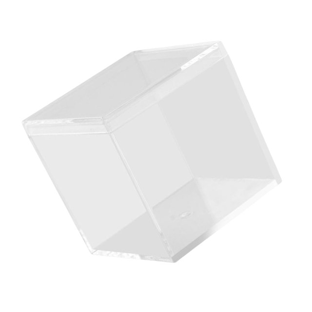 relayinert Mini Organisateur de Colliers en Forme de Bonbon Rangement de Colliers Transparent 10*10*10cm 1Set