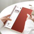thumbnail image 2 of Dvruxg Ruled Notebook, Soft Cover Spiral Notebook, Memo Notepad Sketchbook, Diary Spiral Book Journal,120 Pages, 60 Sheets, 9.8x 7 Inches, 2 of 5