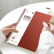 Fwttom Paper Coil Notebook, B5 Notebook High Value Student Thick Note Making Notebook Flip Coil Notebook