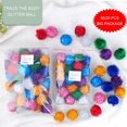 thumbnail image 2 of Cat Interactive Sound Paper Self-healing Color Bright Silk Glitter Toy Ball 50 Pcs A Pack, 2 of 8