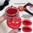 thumbnail image 2 of Pusam Teinte pour les Lèvres, 2 en 1, Effet Imperméable, Longue Tenue, Résistant à la Transpiration, Ne Colle Pas aux Lèvres, Maquillage Naturel, Forme de Pot de Pigment, 2 of 7