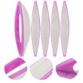 thumbnail image 1 of UPGRATOR 5Pcs Nail Buffers Blocks Nail Waxing Buffer Waxing Purple PP For Personal Users, 1 of 5