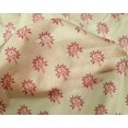 thumbnail image 4 of oneOone Silk Tabby Fabric Floral & Flying Swan Block Decor Fabric Printed BTY 42 Inch Wide, 4 of 4
