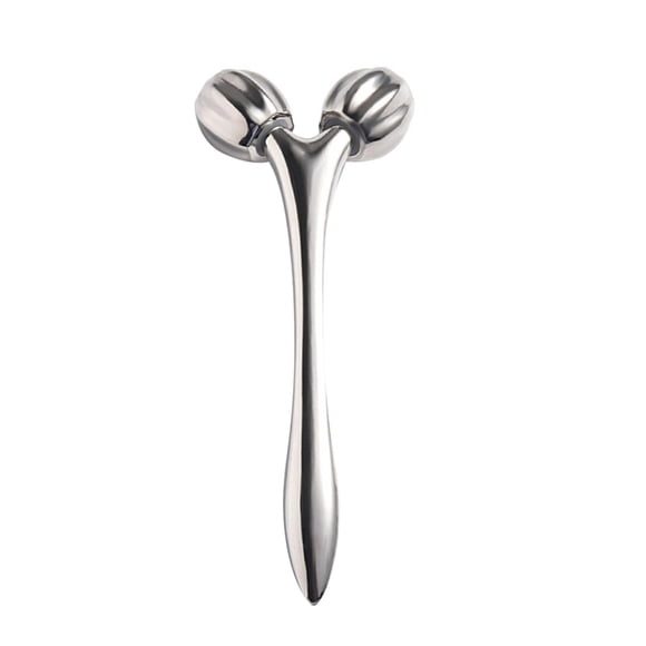 Massage Tools & Face Roller and Gua Sha Set for Facial Neck Eye Body Skin Care Massage Tool with Metal Face Roller for Women