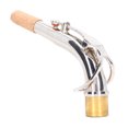 thumbnail image 4 of Alto Saxophone Neck, Sax Neck Part Bend Metal Cork Instrument Accessory  Sound Quality  for Performance, 4 of 8