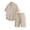 Khaki, variant on NTACZA Mens Shorts Set 2 Piece Shirt And Shorts Athletic Tracksuits Athletic Basketball Sweatsuits for Men 2X