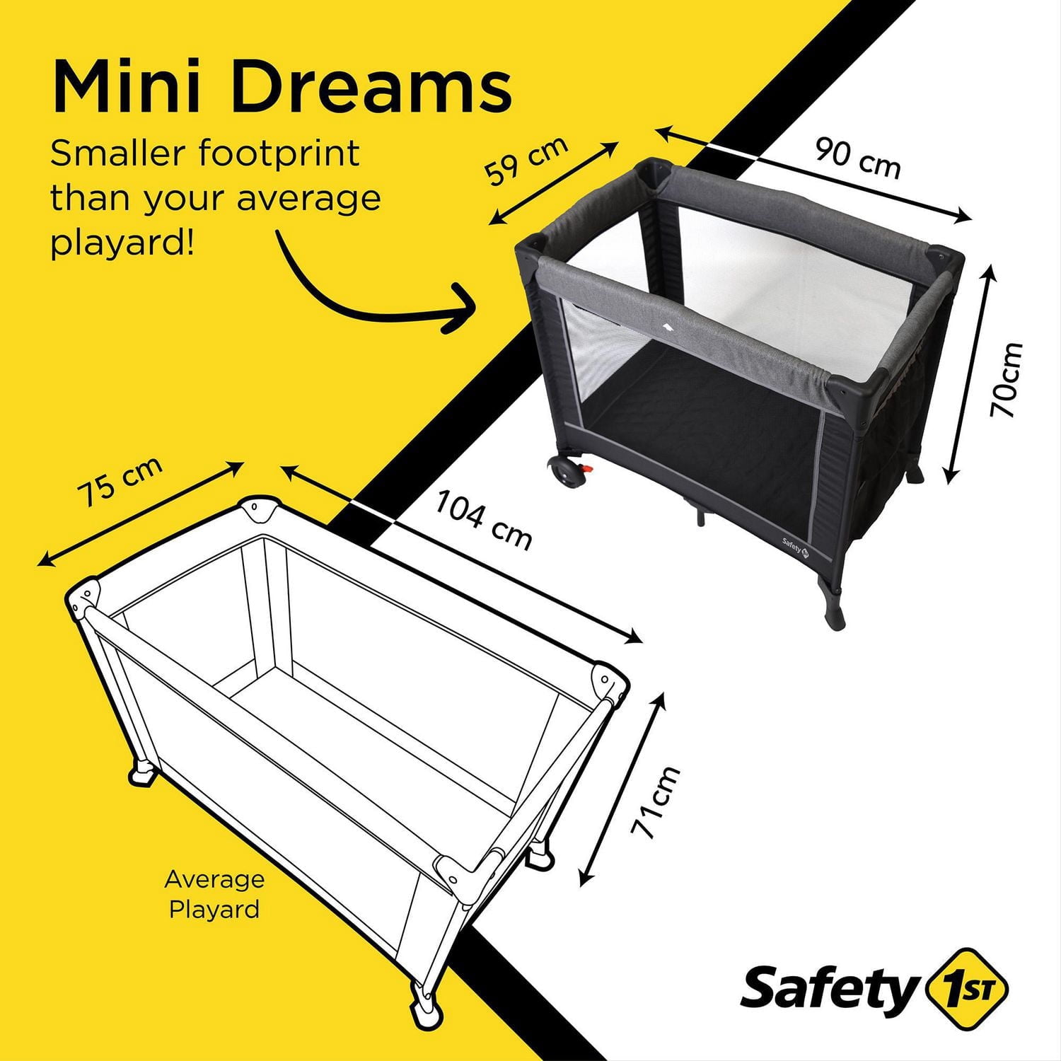 Safety 1st Mini Dreams Playard