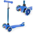 thumbnail image 1 of Best Choice Products Kids Mini Kick Scooter Light-Up Wheels, Adjustable Height Blue, 1 of 7