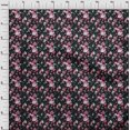 thumbnail image 4 of oneOone Rayon Black Fabric Florals Fabric For Sewing Printed Craft Fabric By The Yard 56 Inch Wide, 4 of 4