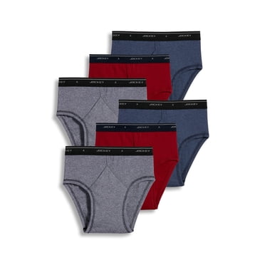 Jockey Slip Taille Basse pour Hommes en Coton 100 % Classic - Lot de 6