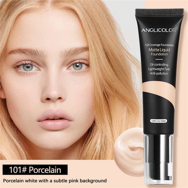 FcBaudy Concealer, Cover Perfection Tip Concealer, Multi-Use Concealer, Oil Control Cream Non Sticking Powder Concealer 30ml Concealer foundation make up