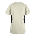 thumbnail image 3 of TIMIFIS Scrub for Women Printed Nurse Uniforms Tops V Neck Short Sleeve Nursing Tops with Pockets - Spring/Summer, 3 of 4