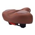 thumbnail image 3 of Almencla Comfort Saddle Breathable Shockproof Cycling Parts brown with taillight, 3 of 7