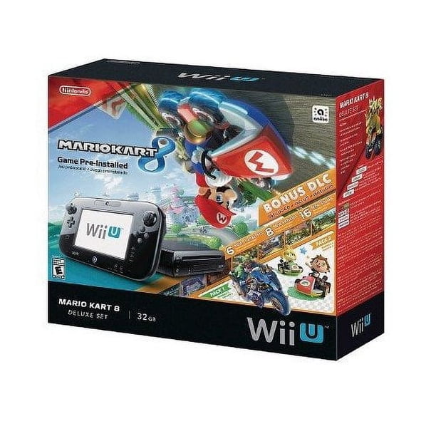 Refurbished Wii U Mario Kart 8 32GB Deluxe Bundle - Walmart.ca Refurbished Wii U Mario Kart 8 32GB Deluxe Bundle - Walmart.ca
