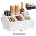 thumbnail image 4 of Langgg Coffee Station Kitchen Counter Shelf For Home Office Coffee Station Organizer For Countertop B, 4 of 6