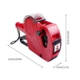 thumbnail image 2 of MX-5500EOS Handheld 8 Digits Price Labeller Label Maker Pricing Machine with Label Roll & Ink Roller for Office Supermarket Retail Shop Grocery Store, 2 of 7