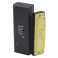 thumbnail image 3 of 10 Holes 20 Tone G Key Harmonica Blues Musical Instrument Diatonic Harp with Storage Box Gold, 3 of 7