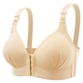 thumbnail image 3 of Timegard Bras for Women No Underwire Front Closure Full Support Adjustable Strap Comfort Daily Bras, 3 of 3