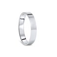 thumbnail image 2 of 4mm Flat High Polished Wedding Band 950 Platinum, 2 of 2