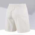 thumbnail image 5 of Styesk Mens Shorts Men Fashion Solid Color Loose And Comfortable Motion Straight-leg Work Clothes Shorts, 5 of 5