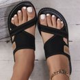 thumbnail image 4 of CHGBMOK Sandals Womens Non-Slip Spring and Summer New Breathable Mesh Fish Mouth Slippers Sizes 36-43, 4 of 9