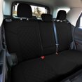 thumbnail image 4 of For 2021-2024 Ford Bronco Sport FH Group Neoprene Custom Fit Seat Covers Water Resistant Black - Rear Set, 4 of 10