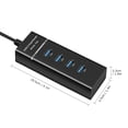 thumbnail image 3 of Anself High Speed 4 Port Multi HUB Splitter Expansion USB 3.0 Hub for Desktop PC Laptop Adapter USB HUB, 3 of 4