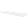 thumbnail image 5 of vidaXL Picture Frame Ledge Shelves 2 pcs White 40x9x3 cm MDF, 5 of 5