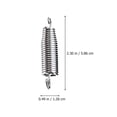 thumbnail image 2 of KAKOWELY Pédales de Tambour 1 Ensemble de Remplacement pour Instruments de Percussion 2.31"X0.5"X0.5", 2 of 5