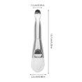 thumbnail image 2 of Raindrops 2Pcs Silver Mask Brush Facial Applicator for Travel Applying Masks, 2 of 8