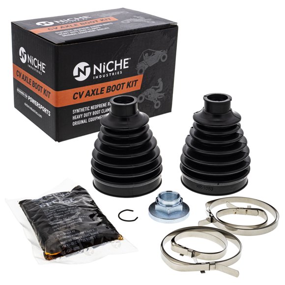 Niche Front CV Axle Boot Kit for Yamaha Grizzly 700 EPS ATV 519-KCV2266B