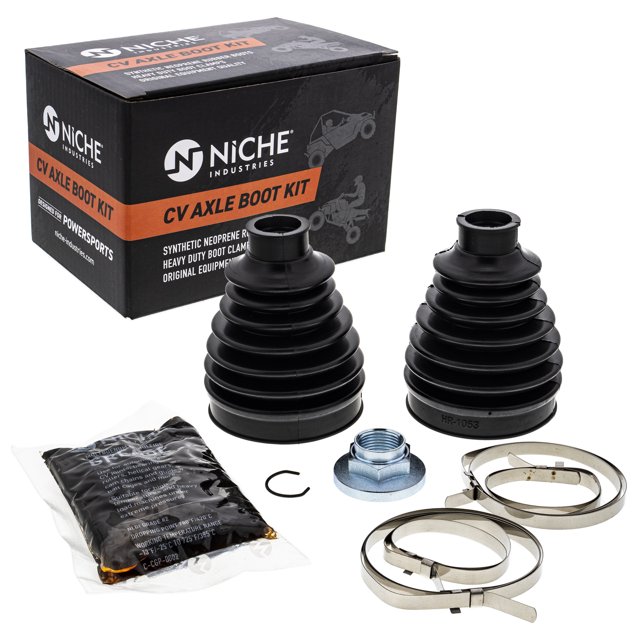 Niche Front CV Axle Boot Kit for Yamaha Grizzly 700 EPS ATV 519-KCV2266B