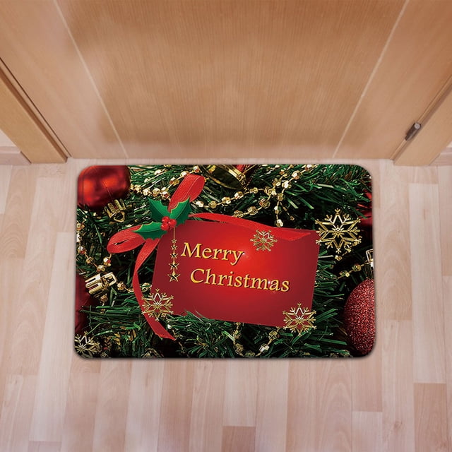 Outdoor Door Mats for Home Entrance Christmas Home Door Mat Absorbent Mat Living Room Kitchen Floor Mat Door Mats for Home Entrance Outdoor Christmas Door Decorations Outdoor