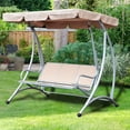 thumbnail image 2 of Anti Dust Swing  Top Cover, Waterproof 190T Polyester Taffeta Anti Dust Protector Rainproof Black/ Beige Support Weather Resistant For Courtyard, 2 of 8