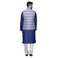 thumbnail image 3 of Atasi Indian Traditional Kurta Churidar Pajama Set With Nehru Jacket For Men, 3 of 3