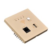 Amdohai In-Wall Wireless WiFi Router 300M AP Access Point WiFi Router USB-Charging Socket Wall Mount Wi-Fi AP Router with WPS Encryption