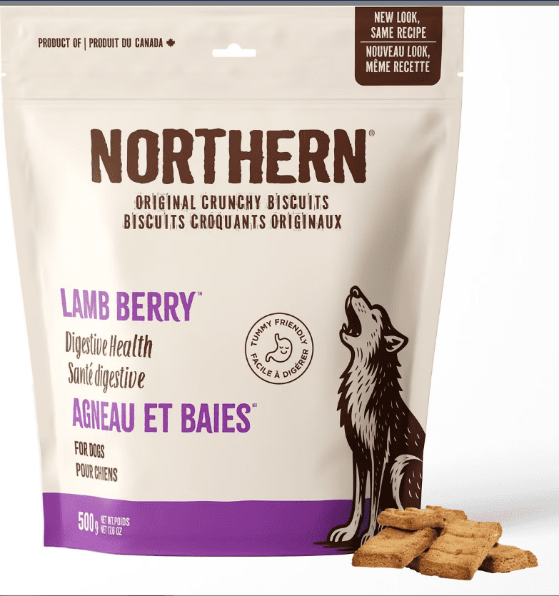 Northern Biscuit Lamb Berry Crunchy Dog Treats, 500-g bag