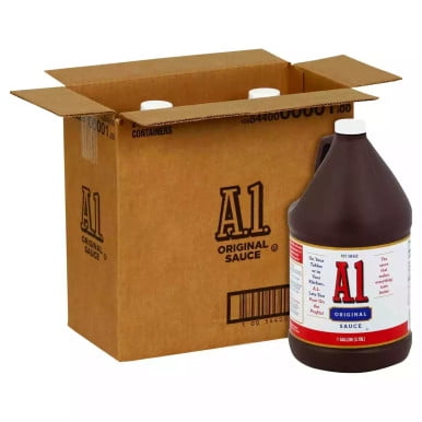 A1 Sauce à Steak Service Alimentaire 1 Gallon (Lot de 2)