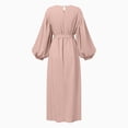thumbnail image 4 of Kcodviy Robe à Manches Longues pour Femmes Muslim, Robe à Manches Longues pour Femmes, Vêtements de Prière, Robes pour Femmes, Petites Manches de Hijab pour Femmes, Foulards de Hijab pour Femmes, Nouveau Hijab en Coton, 4 of 8