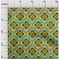 thumbnail image 2 of oneOone Rayon Lime Fabric African Craft Projects Decor Fabric Printed by The Yard 56 Inch Wide, 2 of 4