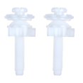 thumbnail image 1 of jifeng 2 Pièces Siège de Toilette Vis Kits Matériels de Remplacement Rondelles d'Écrous Fixer Expansion 32mm Espaceur, 1 of 9