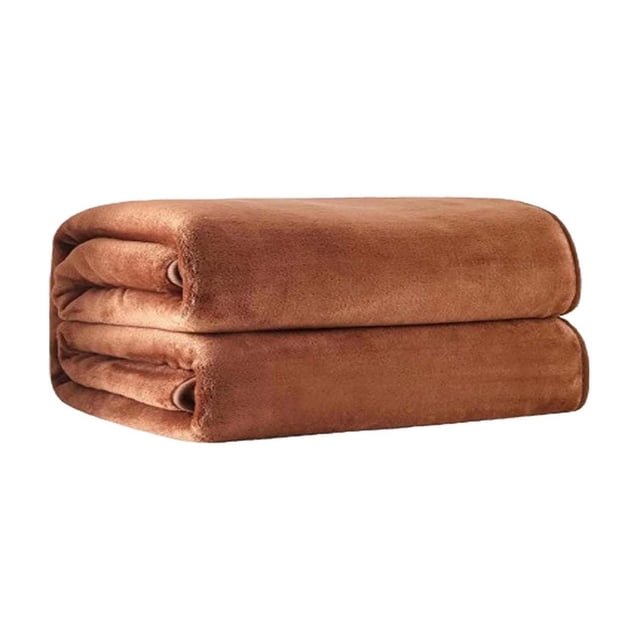 Birdeem 100X150Cm Super Soft Warm Solid Warm Fleece Blanket Throw Rug Sofa Bedding