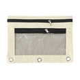 thumbnail image 1 of RXIRUCGD Pencil Pouch 3 Ring, Zipper Pencil Pouches Case Binder Cosmetic Bag, 1 of 2