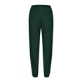 thumbnail image 4 of FAIWAD Womens Striped Sweatpants Causal Drawstring High Waist Baggy Straight Leg Joggers Pants with Pockets, 4 of 5