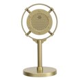 thumbnail image 2 of Accessoire de Microphone Rétro, Modèle de Décoration Haute Simulation pour Jeu de Rôle Noir, Or, Argent, 2 of 8